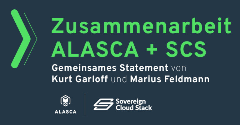Zusammenarbeit ALASCA & SCS | Gemeinsames Statement Kurt Garloff & Marius Feldmann