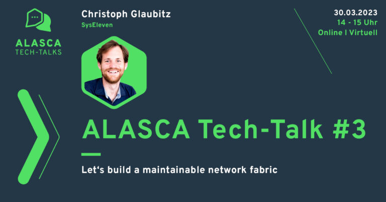 ALASCA | Tech-Tak #3 | SysEleven: "Let's build a maintainable network fabric"